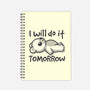I Will Do It Tomorrow-None-Dot Grid-Notebook-NemiMakeit
