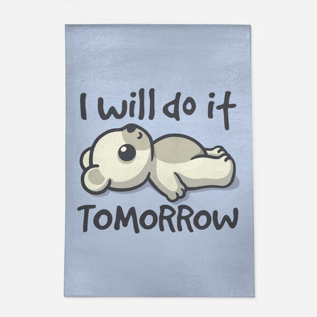 I Will Do It Tomorrow-None-Indoor-Rug-NemiMakeit