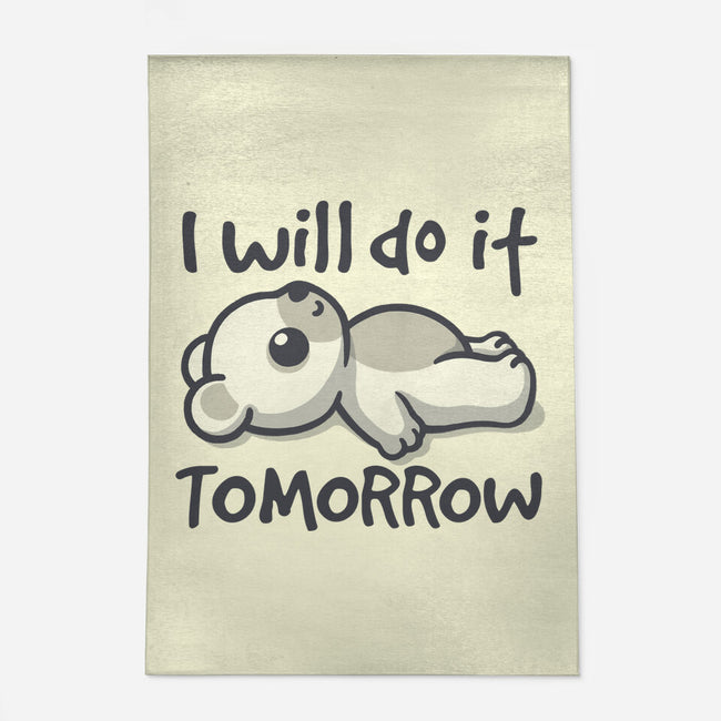 I Will Do It Tomorrow-None-Indoor-Rug-NemiMakeit