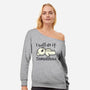 I Will Do It Tomorrow-Womens-Off Shoulder-Sweatshirt-NemiMakeit