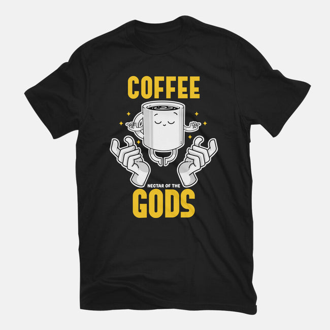 Coffee Nectar Of The God-Mens-Heavyweight-Tee-Tri haryadi