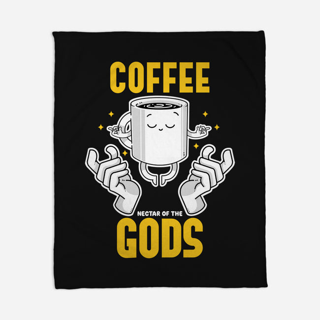 Coffee Nectar Of The God-None-Fleece-Blanket-Tri haryadi