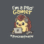 Pro Gamer Procrastinator-None-Fleece-Blanket-NemiMakeit
