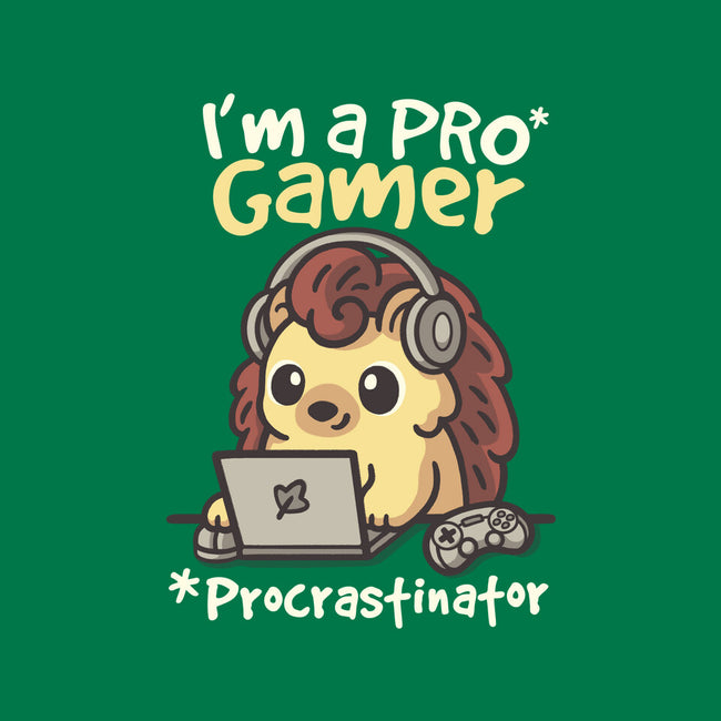 Pro Gamer Procrastinator-None-Non-Removable Cover w Insert-Throw Pillow-NemiMakeit