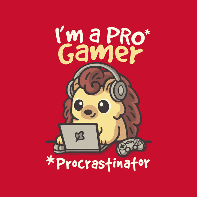 Pro Gamer Procrastinator-Dog-Basic-Pet Tank-NemiMakeit