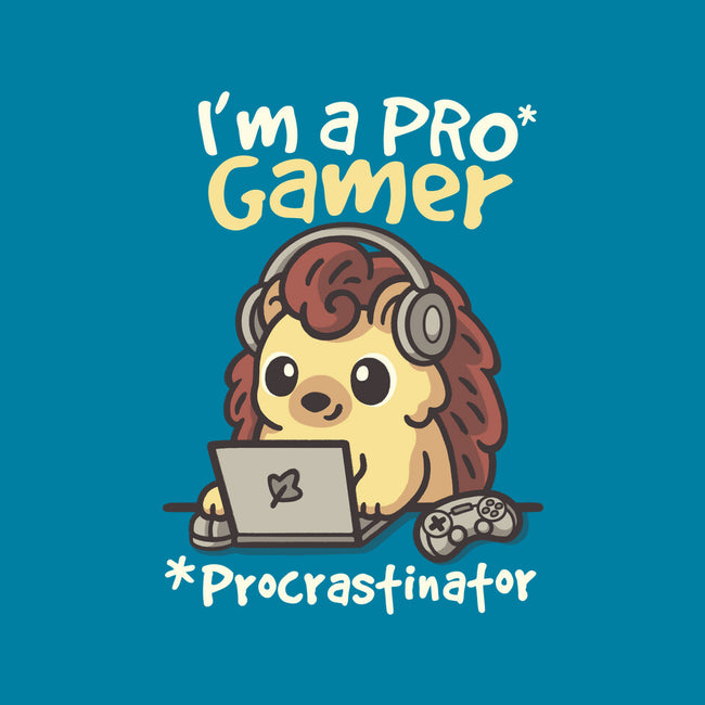 Pro Gamer Procrastinator-None-Indoor-Rug-NemiMakeit