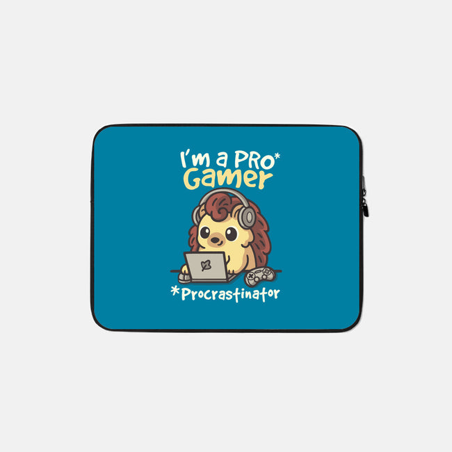 Pro Gamer Procrastinator-None-Zippered-Laptop Sleeve-NemiMakeit