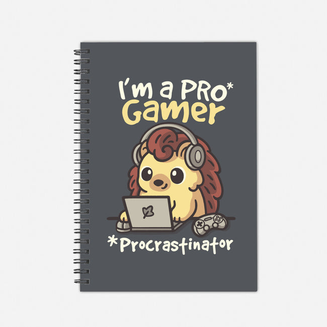 Pro Gamer Procrastinator-None-Dot Grid-Notebook-NemiMakeit