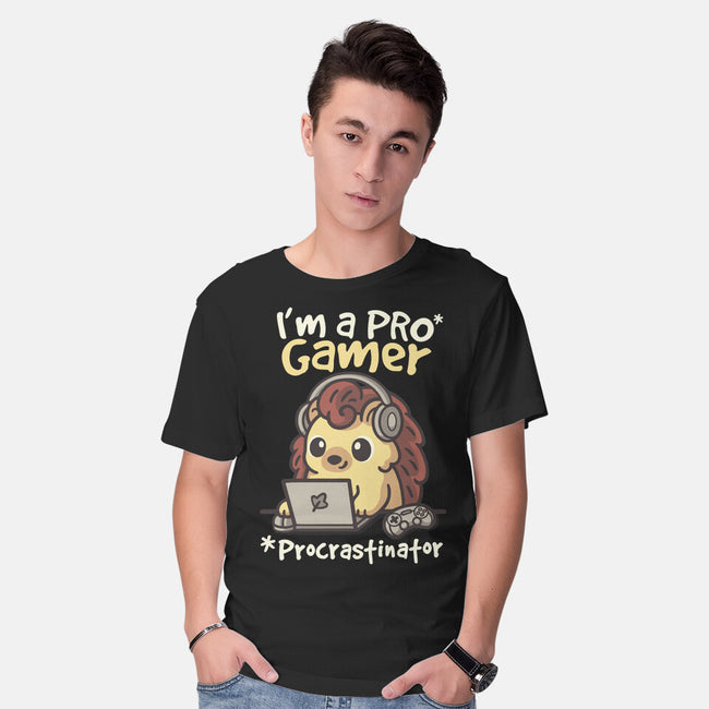 Pro Gamer Procrastinator-Mens-Basic-Tee-NemiMakeit