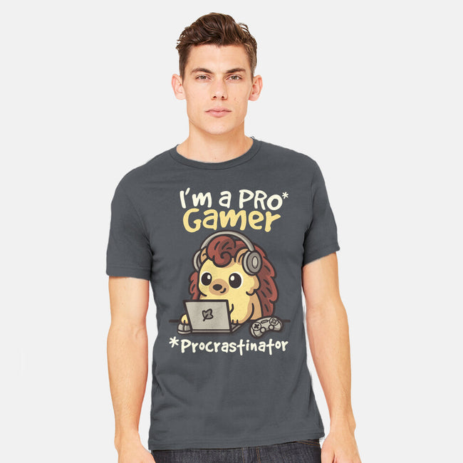 Pro Gamer Procrastinator-Mens-Heavyweight-Tee-NemiMakeit