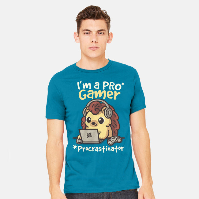 Pro Gamer Procrastinator-Mens-Heavyweight-Tee-NemiMakeit