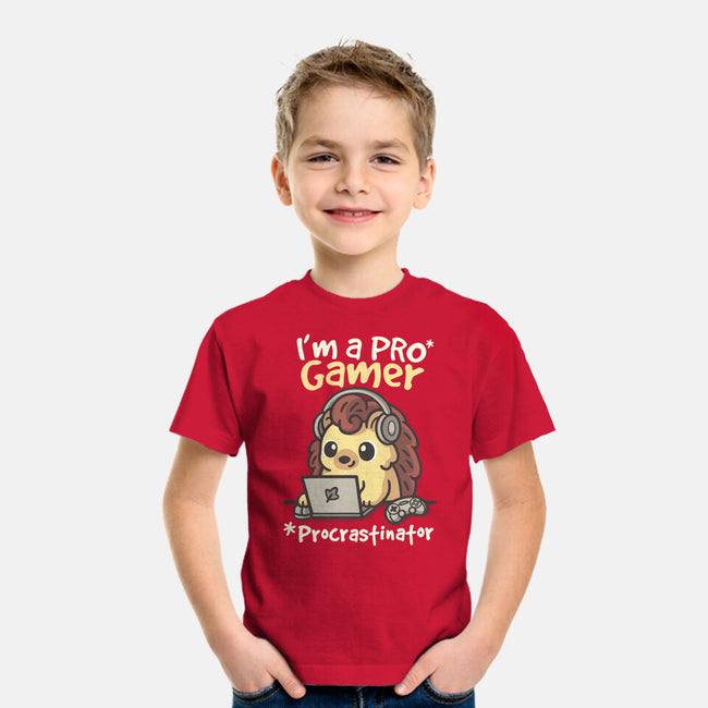 Pro Gamer Procrastinator-Youth-Basic-Tee-NemiMakeit