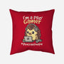 Pro Gamer Procrastinator-None-Removable Cover w Insert-Throw Pillow-NemiMakeit