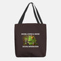 Avoid Social Interaction-None-Basic Tote-Bag-naomori