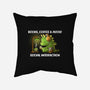 Avoid Social Interaction-None-Non-Removable Cover w Insert-Throw Pillow-naomori