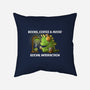 Avoid Social Interaction-None-Non-Removable Cover w Insert-Throw Pillow-naomori