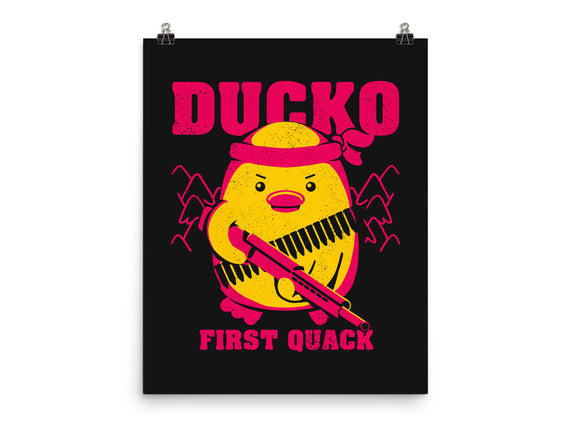 Ducko First Quack