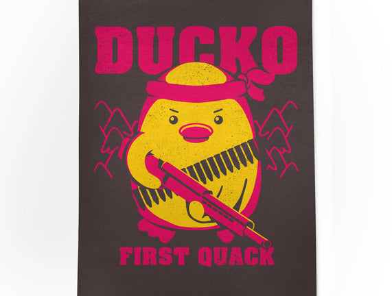 Ducko First Quack