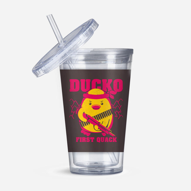 Ducko First Quack-None-Acrylic Tumbler-Drinkware-estudiofitas