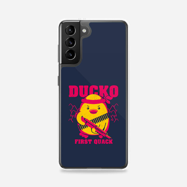 Ducko First Quack-Samsung-Snap-Phone Case-estudiofitas