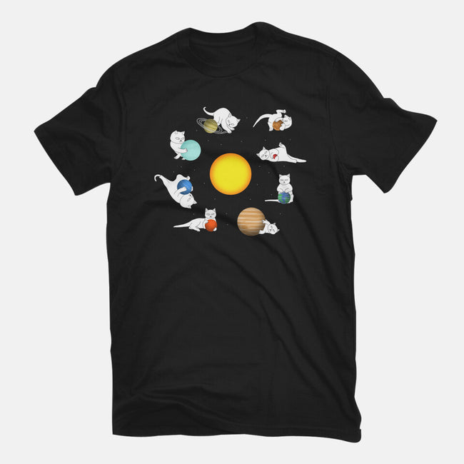 Chaos In The Solar System-Womens-Fitted-Tee-sachpica