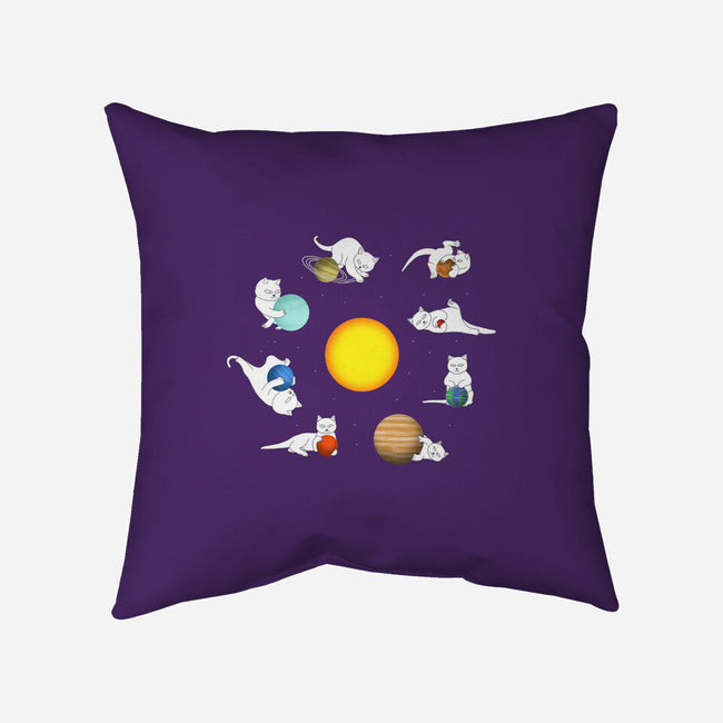 Chaos In The Solar System-None-Removable Cover-Throw Pillow-sachpica