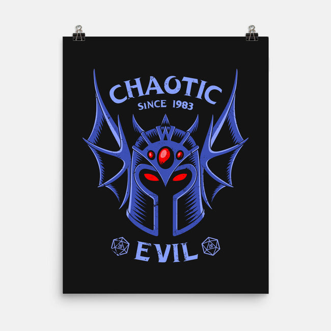 Chaotic Evil-None-Matte-Poster-drbutler