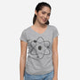 Atom Wars-Womens-V-Neck-Tee-sebasebi