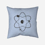Atom Wars-None-Removable Cover-Throw Pillow-sebasebi