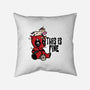 Dead But Fine-None-Removable Cover w Insert-Throw Pillow-turborat14