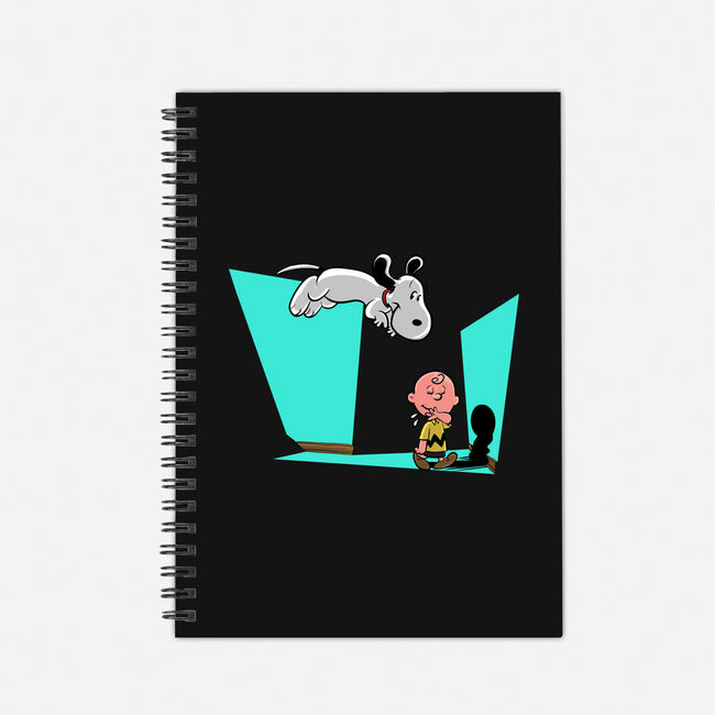 Kid And Beagle-None-Dot Grid-Notebook-zascanauta