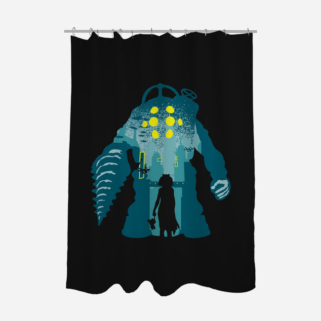 Welcome To Rapture-None-Polyester-Shower Curtain-dalethesk8er
