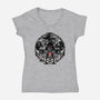 All Things Empire-Womens-V-Neck-Tee-MelesMeles