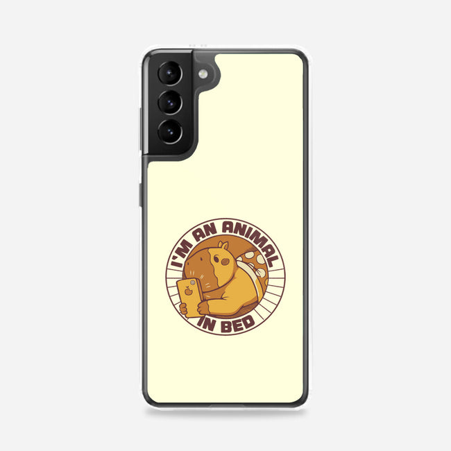 I'm An Animal In Bed-Samsung-Snap-Phone Case-tobefonseca