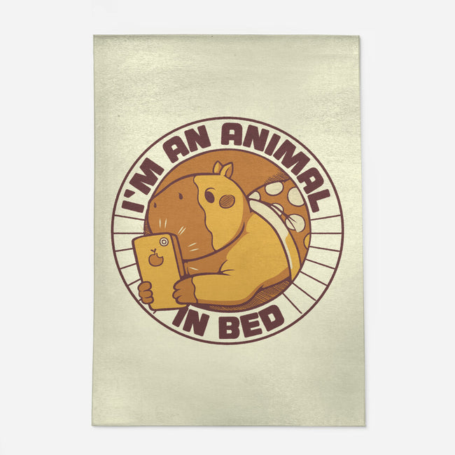 I'm An Animal In Bed-None-Indoor-Rug-tobefonseca