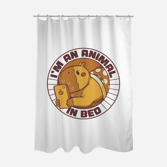 I'm An Animal In Bed-None-Polyester-Shower Curtain-tobefonseca