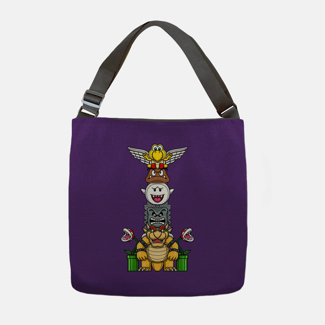 Totem Of Terror-None-Adjustable Tote-Bag-drbutler