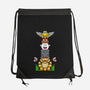 Totem Of Terror-None-Drawstring-Bag-drbutler