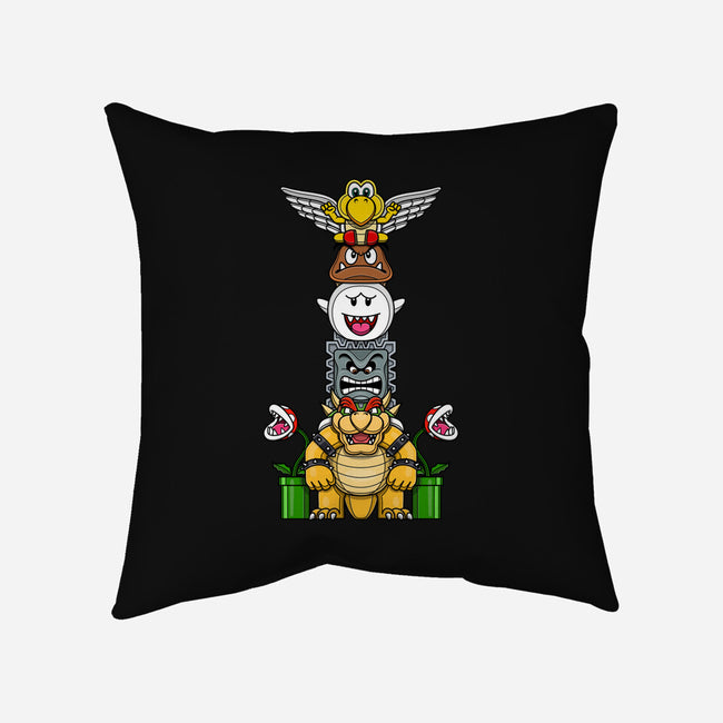 Totem Of Terror-None-Non-Removable Cover w Insert-Throw Pillow-drbutler