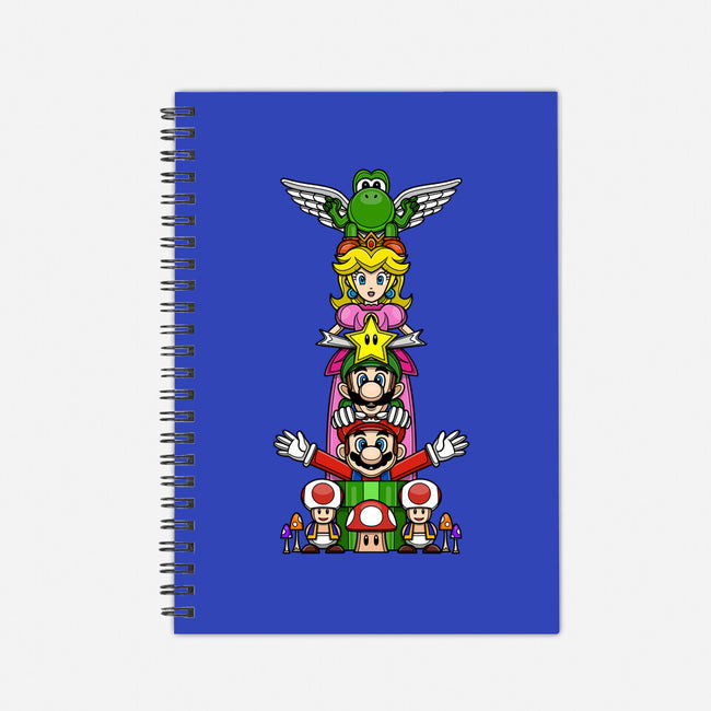 Totem Of Heroes-None-Dot Grid-Notebook-drbutler