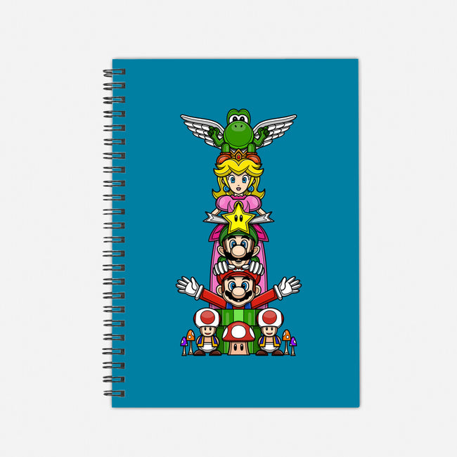 Totem Of Heroes-None-Dot Grid-Notebook-drbutler