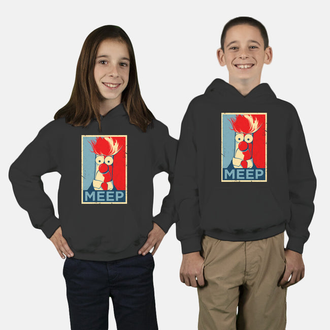 Vote Meep-Youth-Pullover-Sweatshirt-drbutler