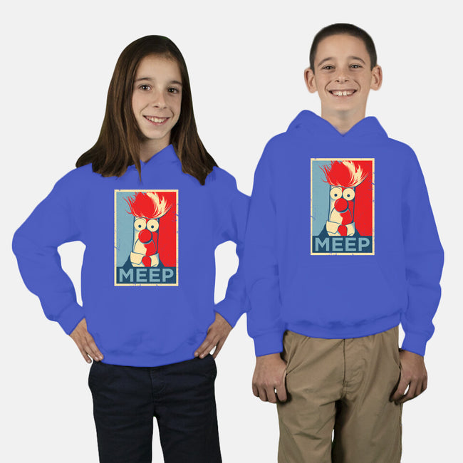 Vote Meep-Youth-Pullover-Sweatshirt-drbutler