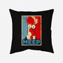 Vote Meep-None-Non-Removable Cover w Insert-Throw Pillow-drbutler