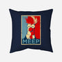 Vote Meep-None-Non-Removable Cover w Insert-Throw Pillow-drbutler