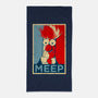 Vote Meep-None-Beach-Towel-drbutler