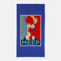 Vote Meep-None-Beach-Towel-drbutler