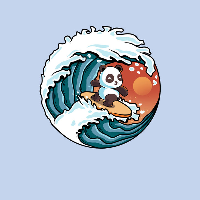 Surfing Panda-Womens-Fitted-Tee-erion_designs