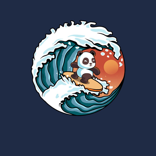 Surfing Panda-None-Zippered-Laptop Sleeve-erion_designs