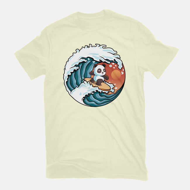 Surfing Panda-Mens-Basic-Tee-erion_designs